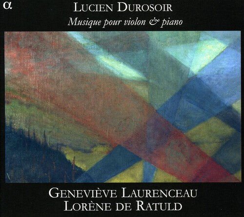 

CD диск Durosoir / Laurenceau / De Ratuld: Musique Pour Violon Et Piano