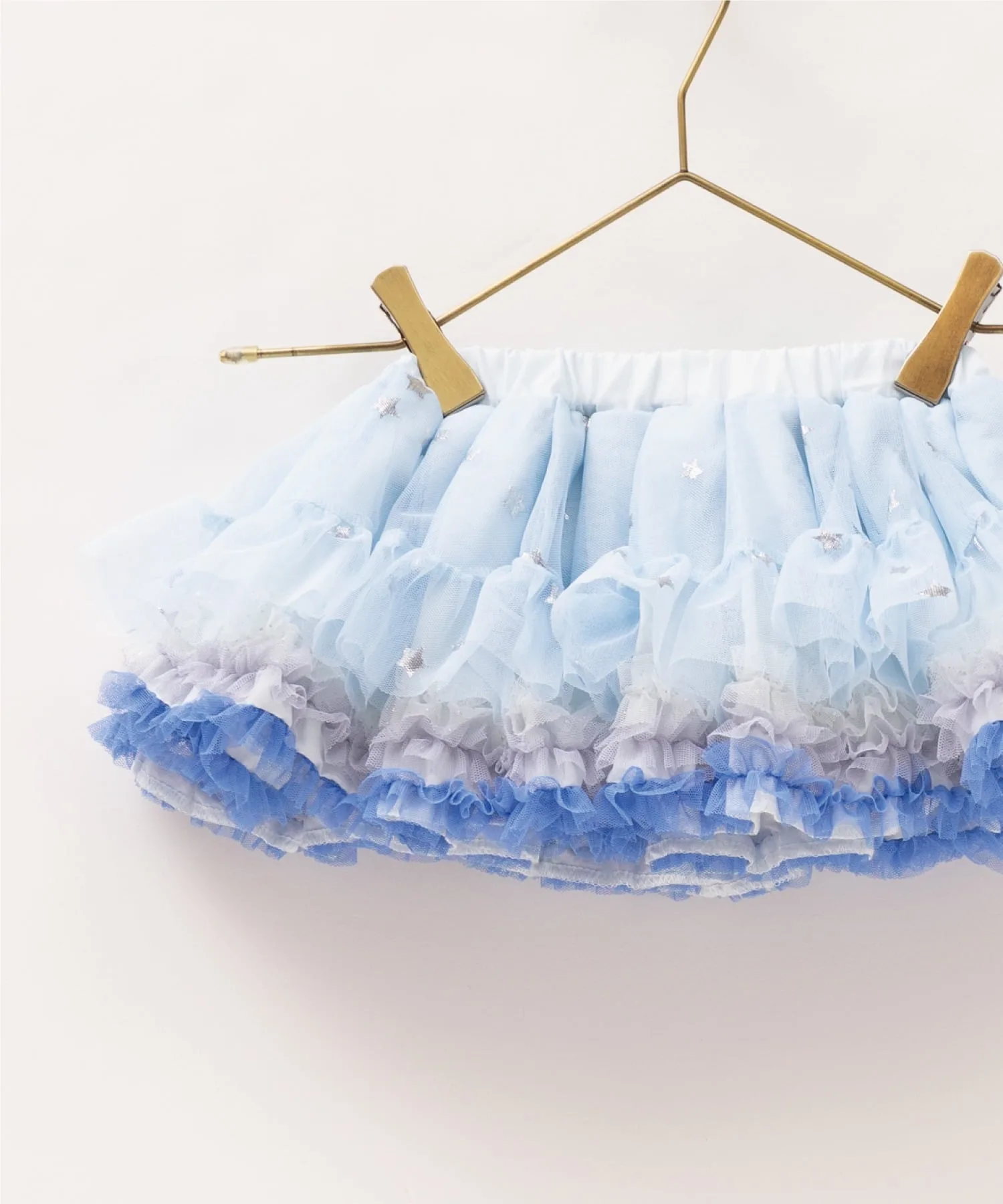 Юбка Принцесса в пачке [S/70-90 см] Panpantutu, Star-shaped aquamarine