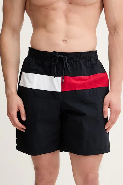 Плавки мужские классические Tommy Hilfiger, темно-синий — фото 2