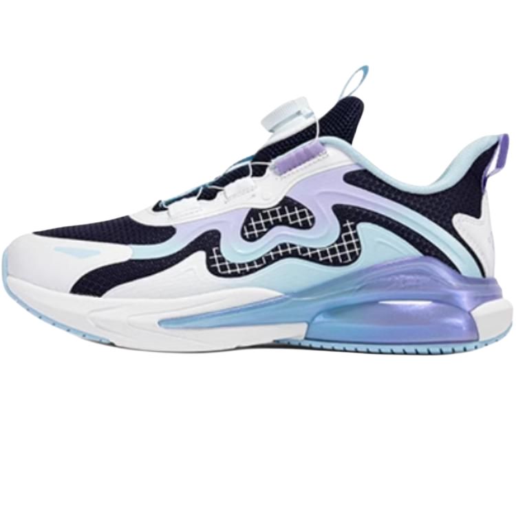 

XTEP Скользостойкие износостойкие низкие детские повседневные кроссовки White Black Kids'