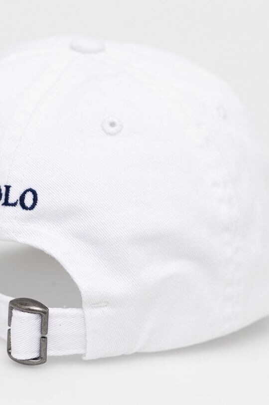 Хлопковая кепка Polo Ralph Lauren 322552489001, белый — фото 3