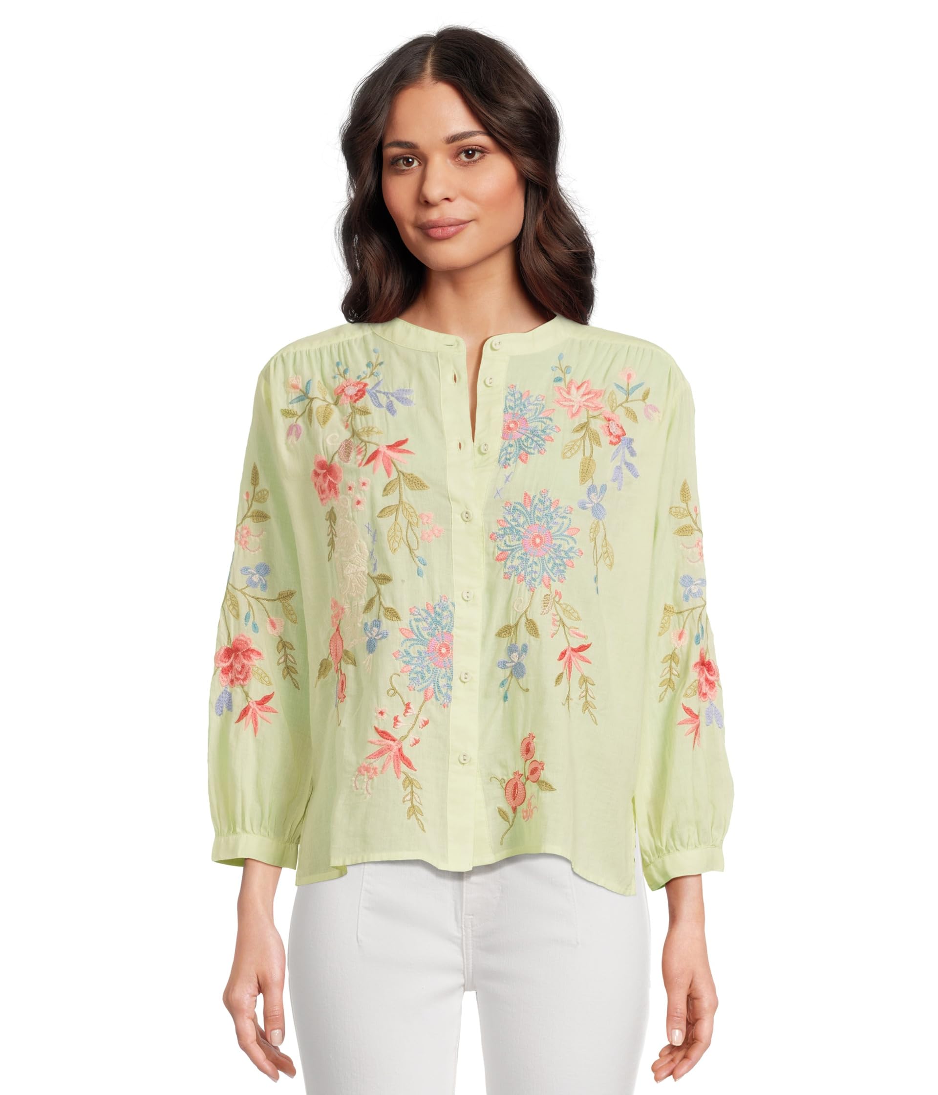 

Блуза Johnny Was Shirred Yoke Blouse, Butterfly