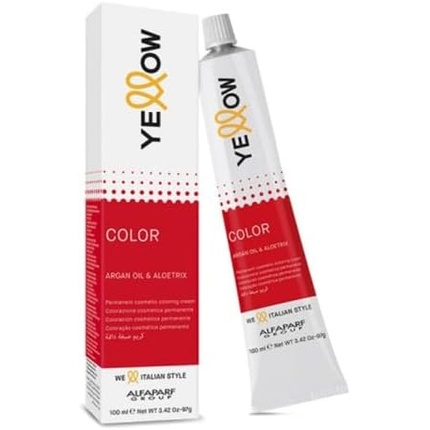 

Yellow Color Care 7.21 Средний блондин Ирис Пепельный 100 мл Alfaparf Milano