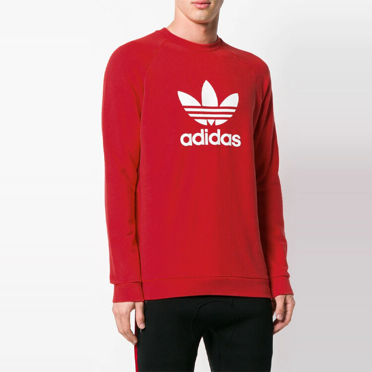 Свитшот унисекс оранжевый Adidas Originals, оранжевый — фото 4