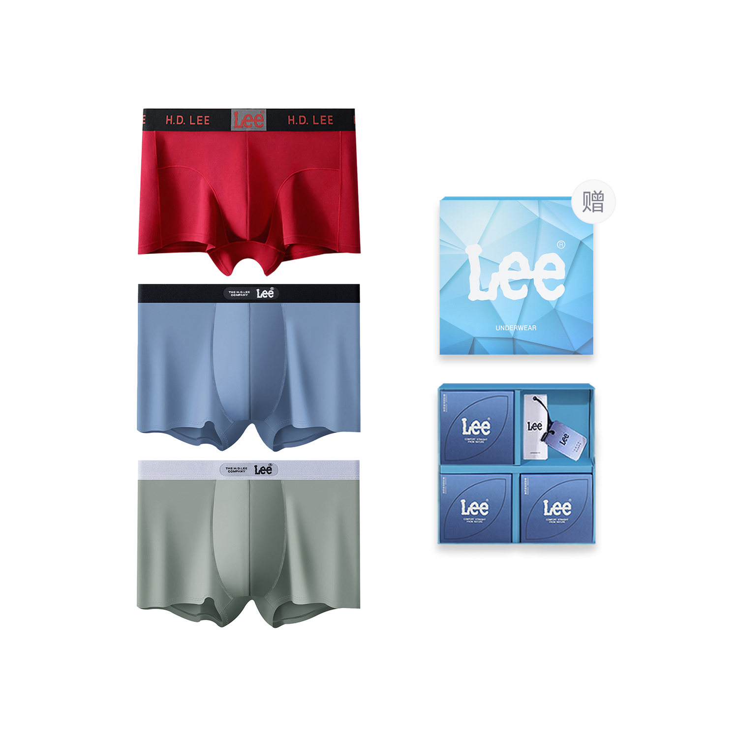 

Lee Подарочный набор Cordura мужского белья 3 пары