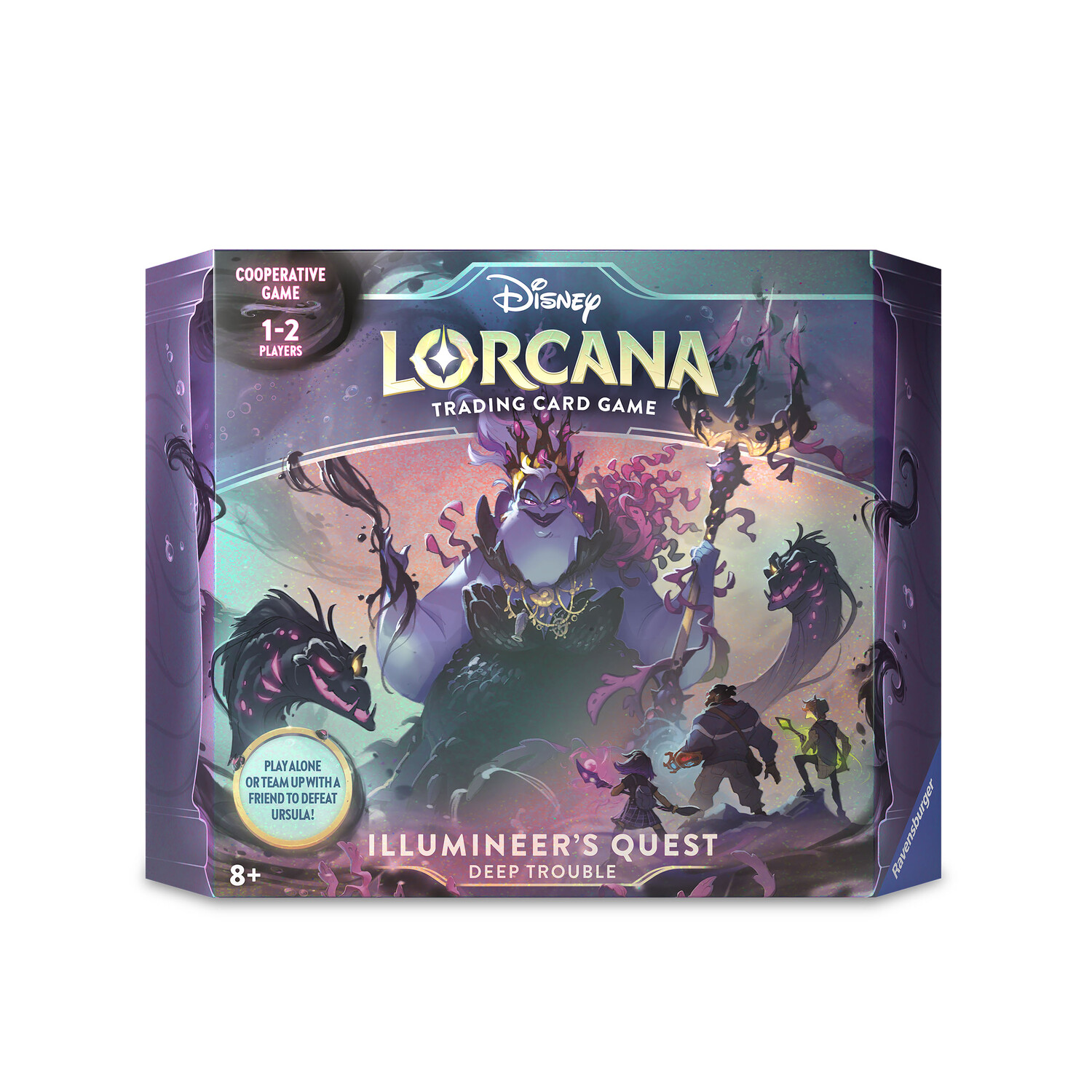 

Подарочный набор Disney Lorcana Illumineer's Quest — Коллекционная карточная игра Возвращение Урсулы