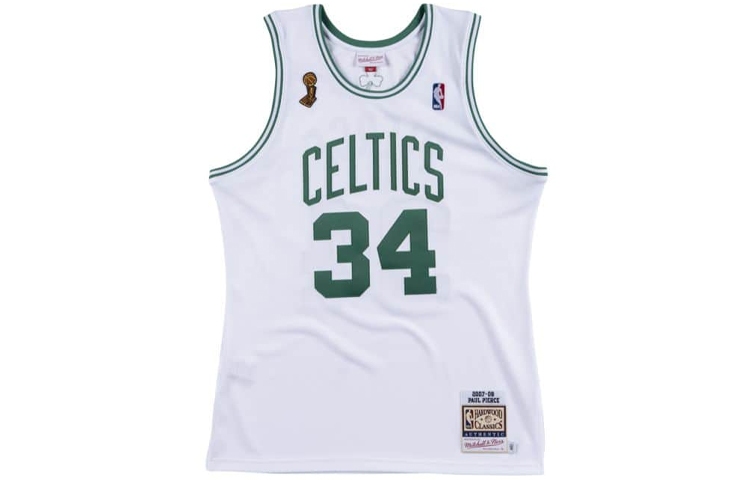 

Майка Mitchell & Ness 'NBA Boston Celtics 07 08 Paul Pierce' аутентичная баскетбольная Mitchell Ness белая