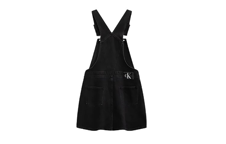 

Платье без рукавов женское ковбойское черное Calvin Klein