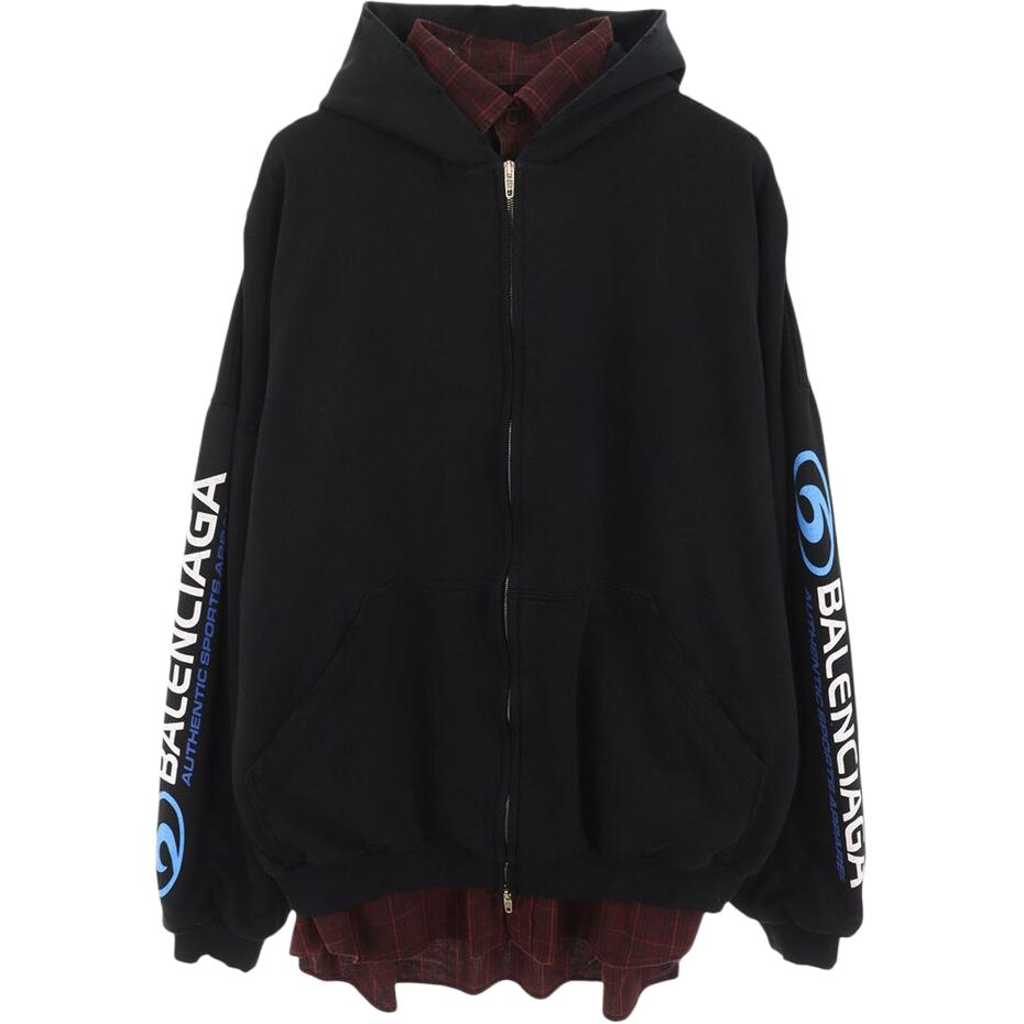 

Толстовка стандартного кроя, мужская Balenciaga, черный