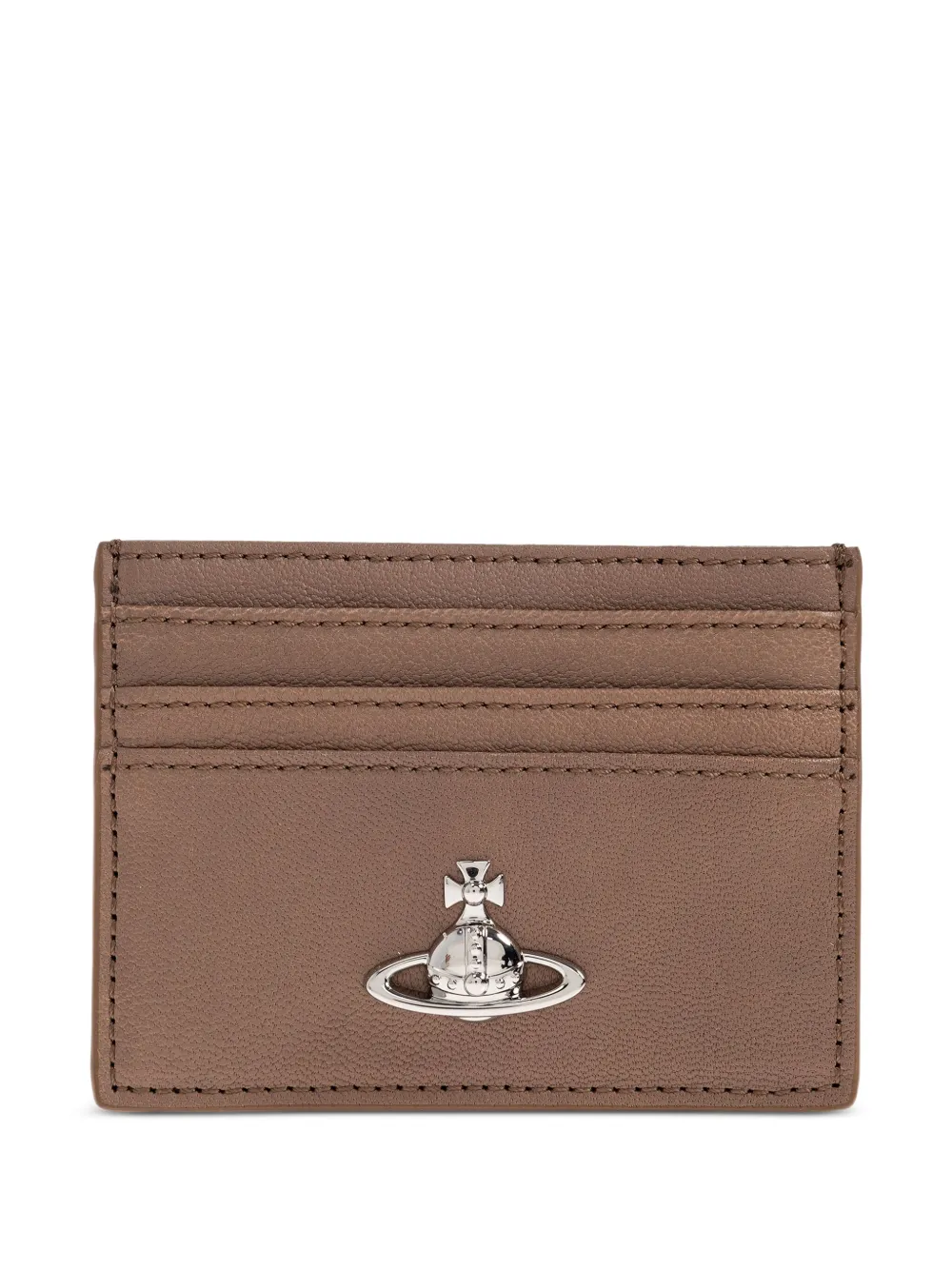 

Кардхолдер с декором Orb Vivienne Westwood, коричневый