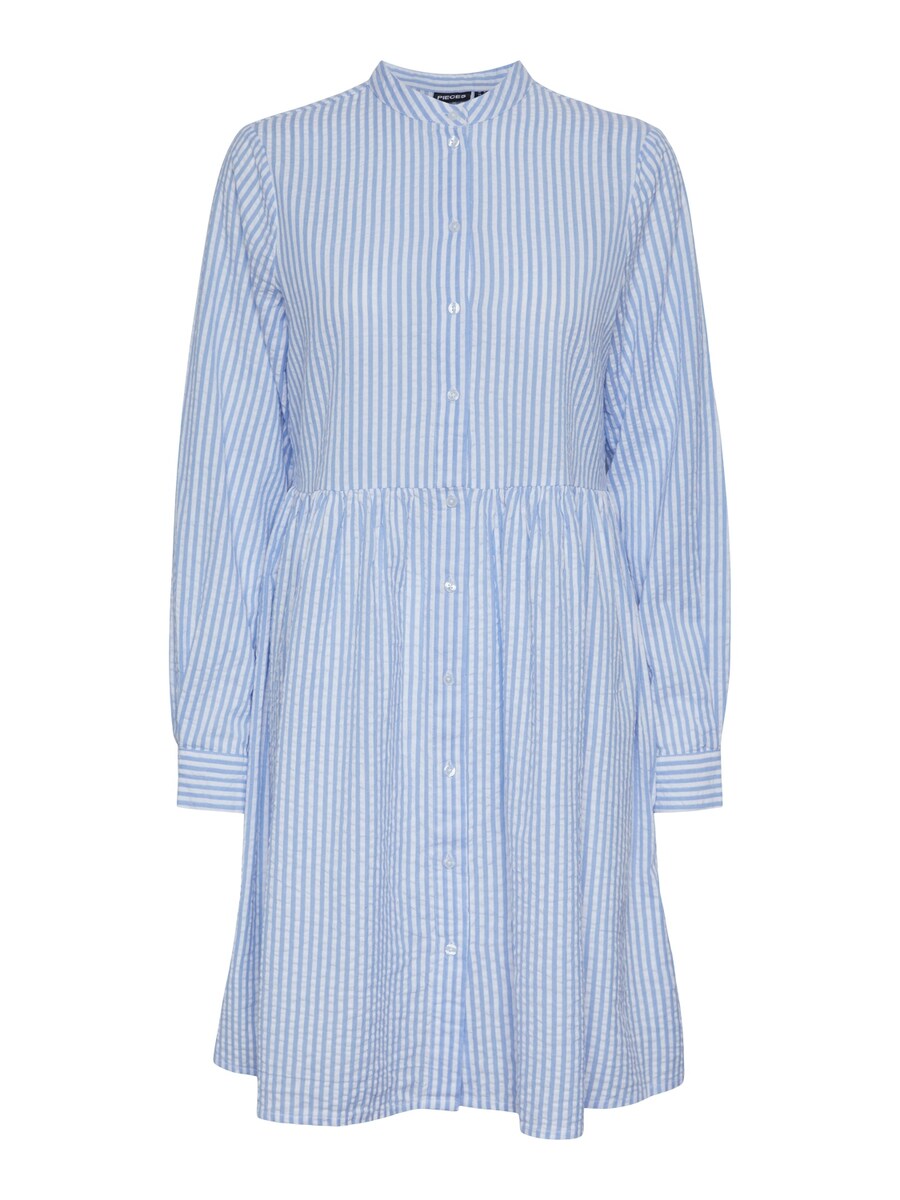 

Платье рубашка PIECES Shirt Dress SALLY, светло-синий