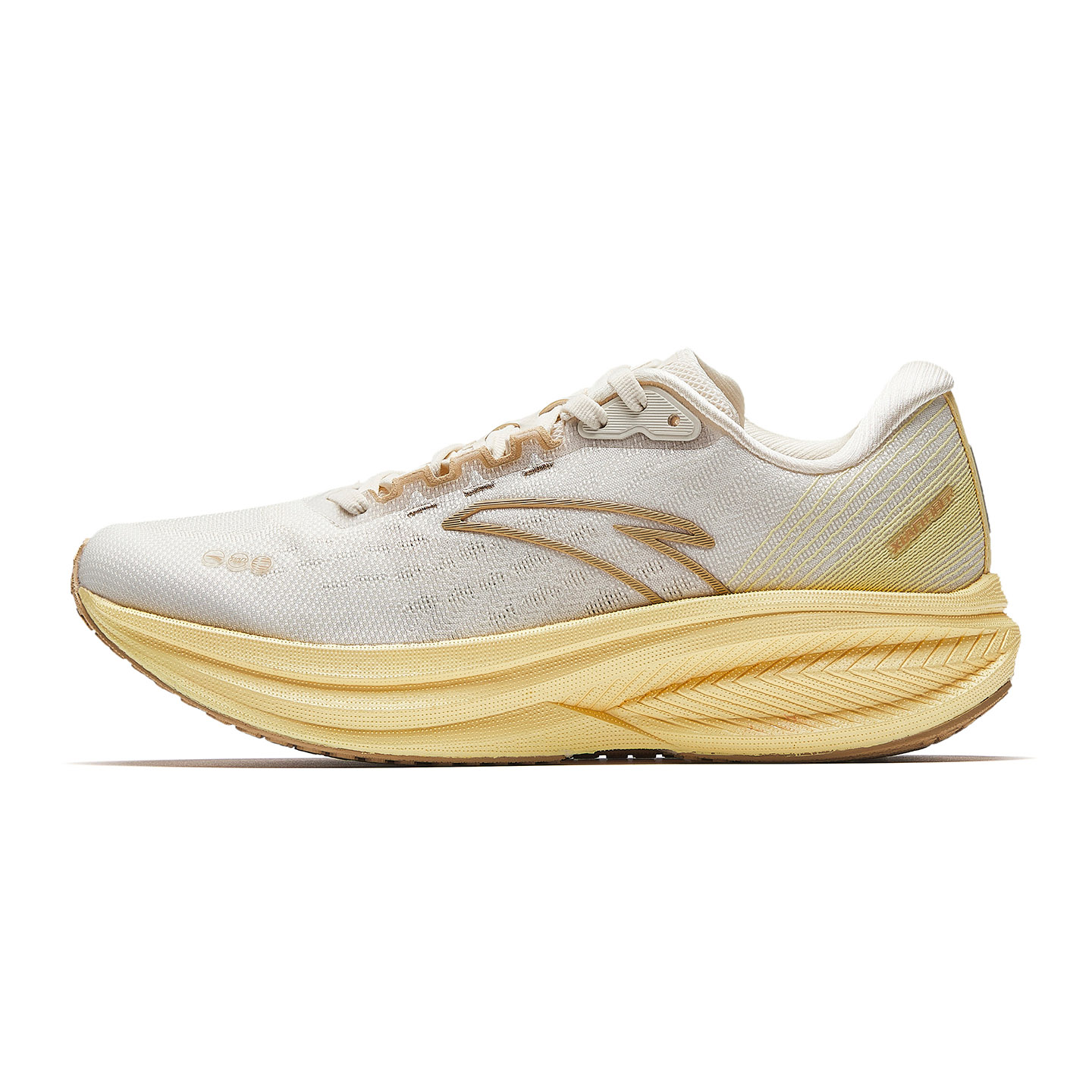

ANTA Женские кроссовки Low top Fish Belly White/Banana Yellow/Coconut Brown 2