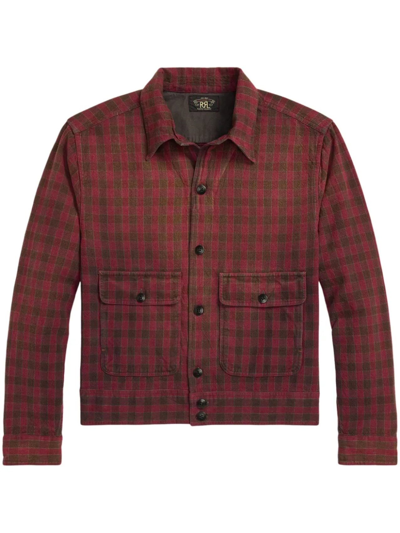 

Ralph Lauren RRL клетчатая рубашка, красный