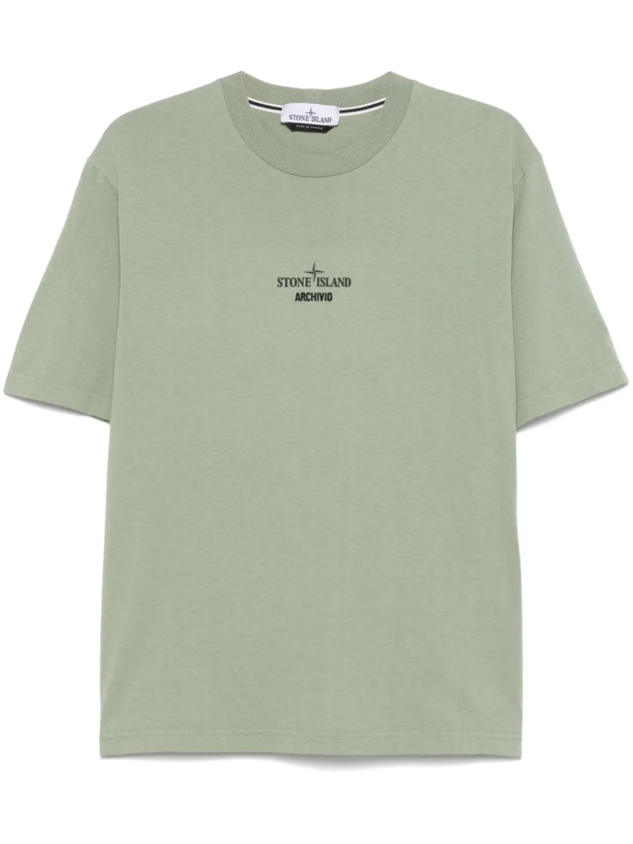 

Футболка Stone Island из органического хлопка, зеленый