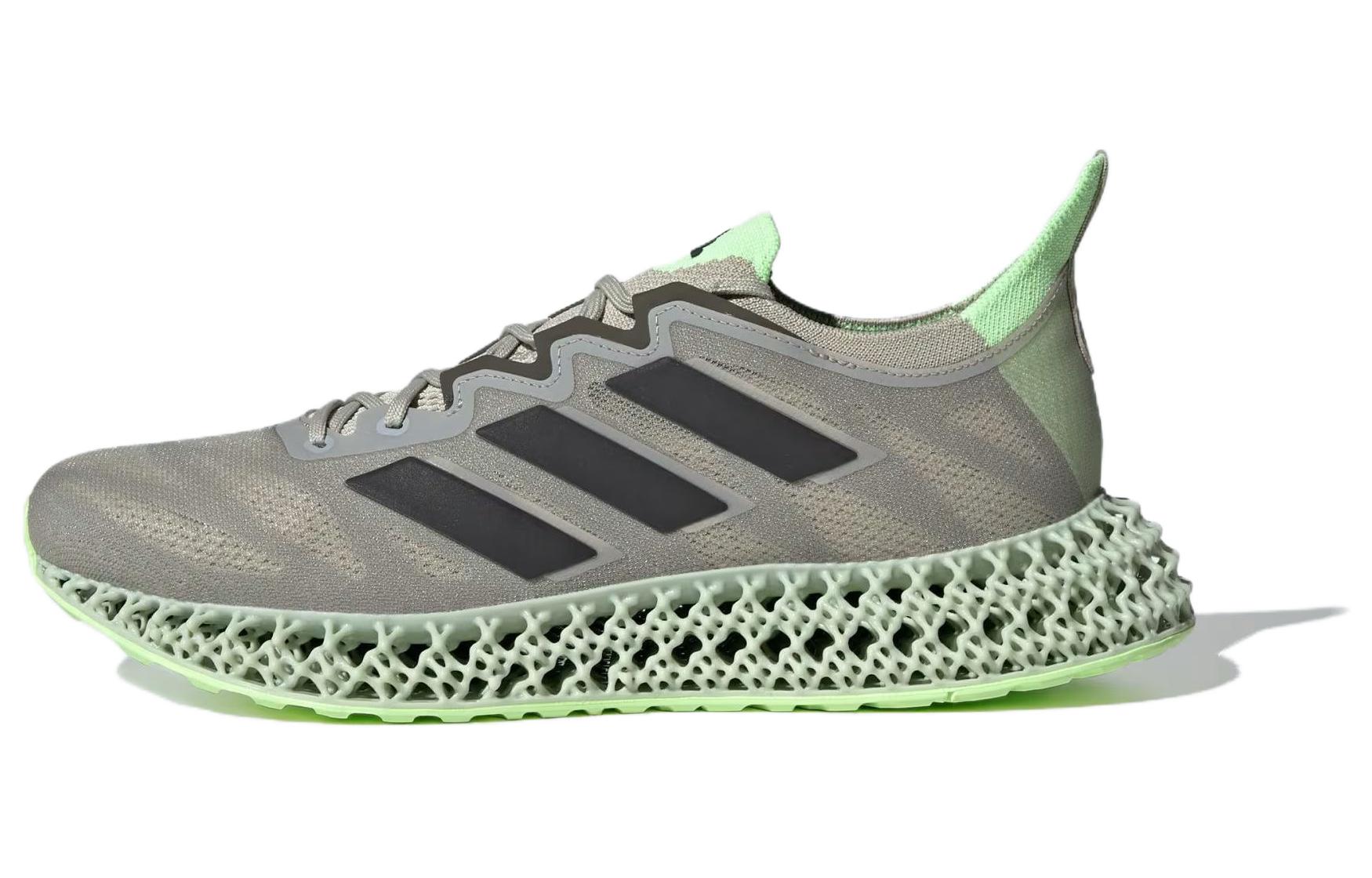 

4DFWD 3 Глиняно-Серый Основной Черный Серебристый Галька Adidas, Серо-Зеленый