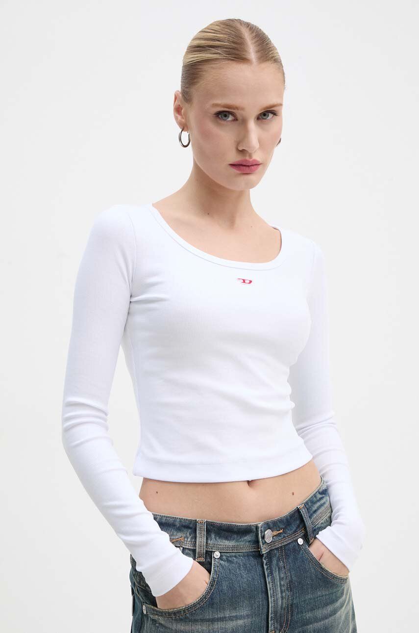 

Футболка с длинным рукавом Diesel, белый