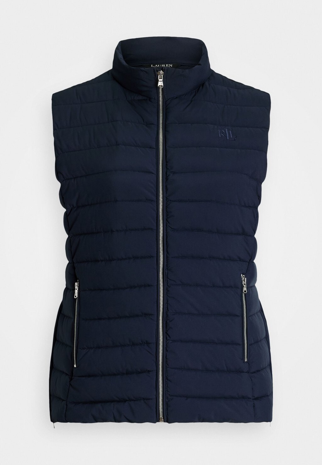 

Жилет QUILTED MOCKNECK VEST Ralph Lauren, темно-синий
