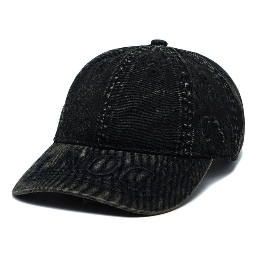 

Бейсболка Li-Ning Logo Denim Baseball Cap 'Washed Black', черный