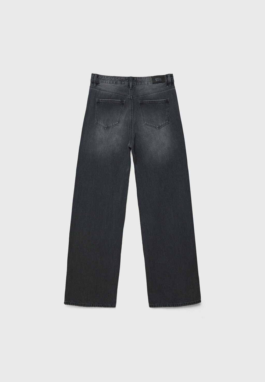 

Джинсы свободного кроя BAGGY JEANS 07356280 Stradivarius, темно-серый