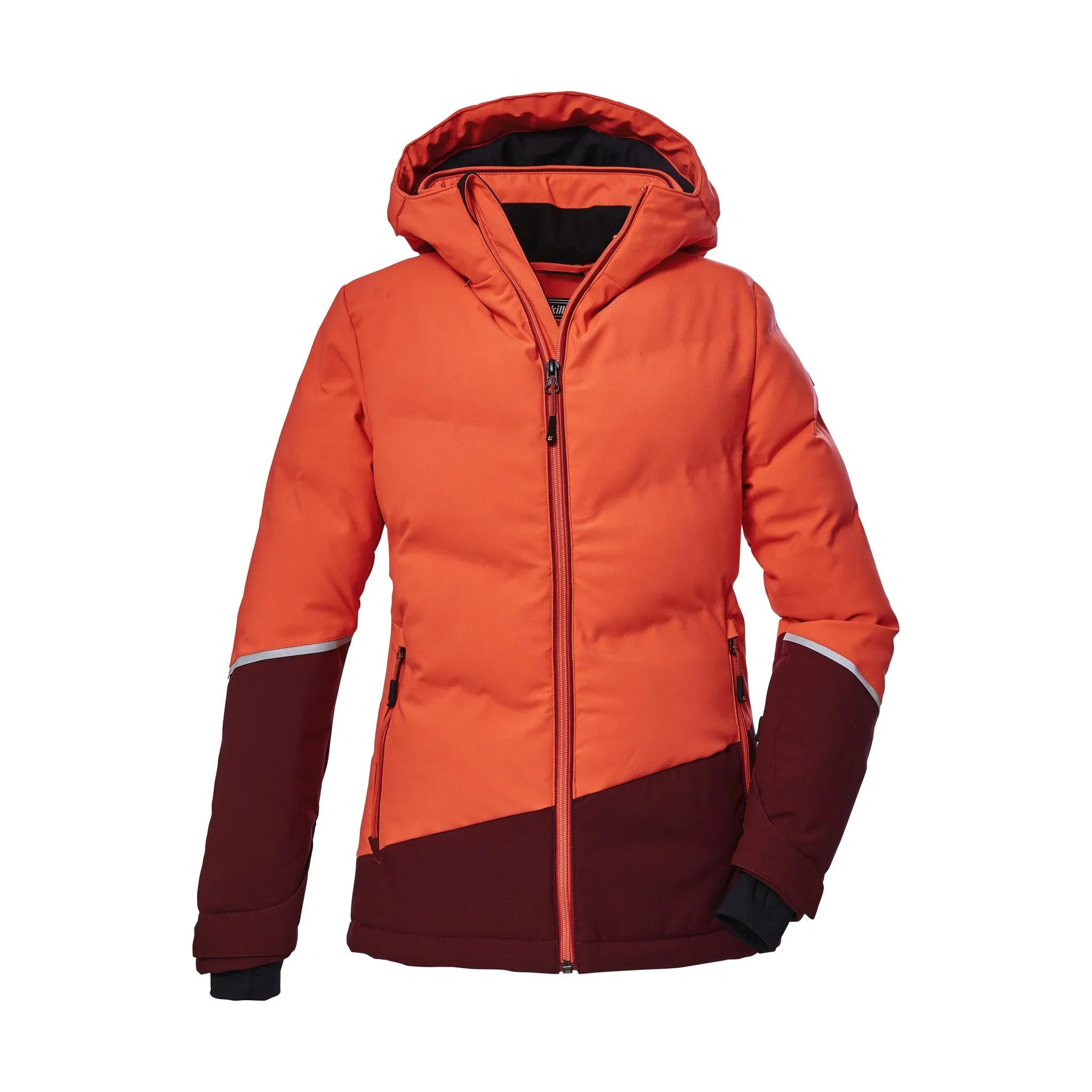 

Лыжная куртка Killtec "KSW 178 GRLS SKI QLTD JCKT", коралловый