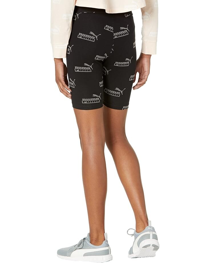 

Шорты PUMA Amplified 7" All Over Print Short Tights, цвет Puma Black/Gray