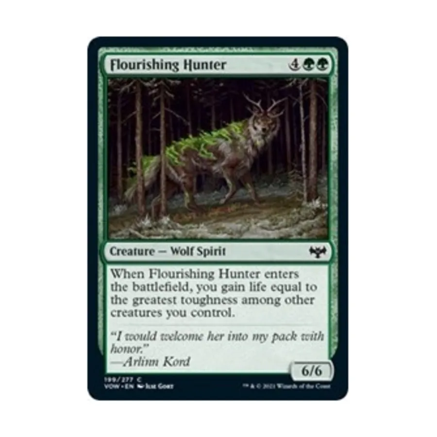 

CCG Цветущий охотник (клавиша C), MTG - Innistrad: Crimson Vow