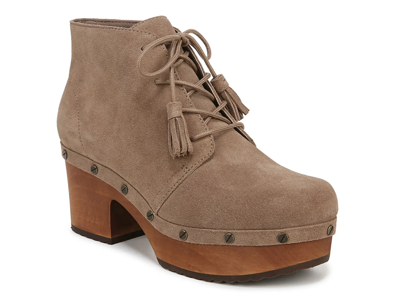 Ботильоны Original Chic Platform Bootie Dr. Scholl'S, серо-коричневый