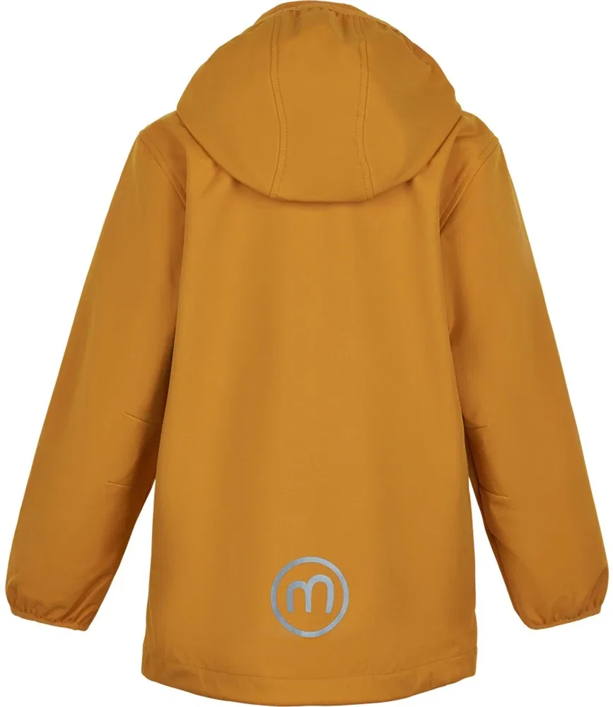 Софтшелл-куртка детская, Orange, Minymo, оранжевый — фото 2