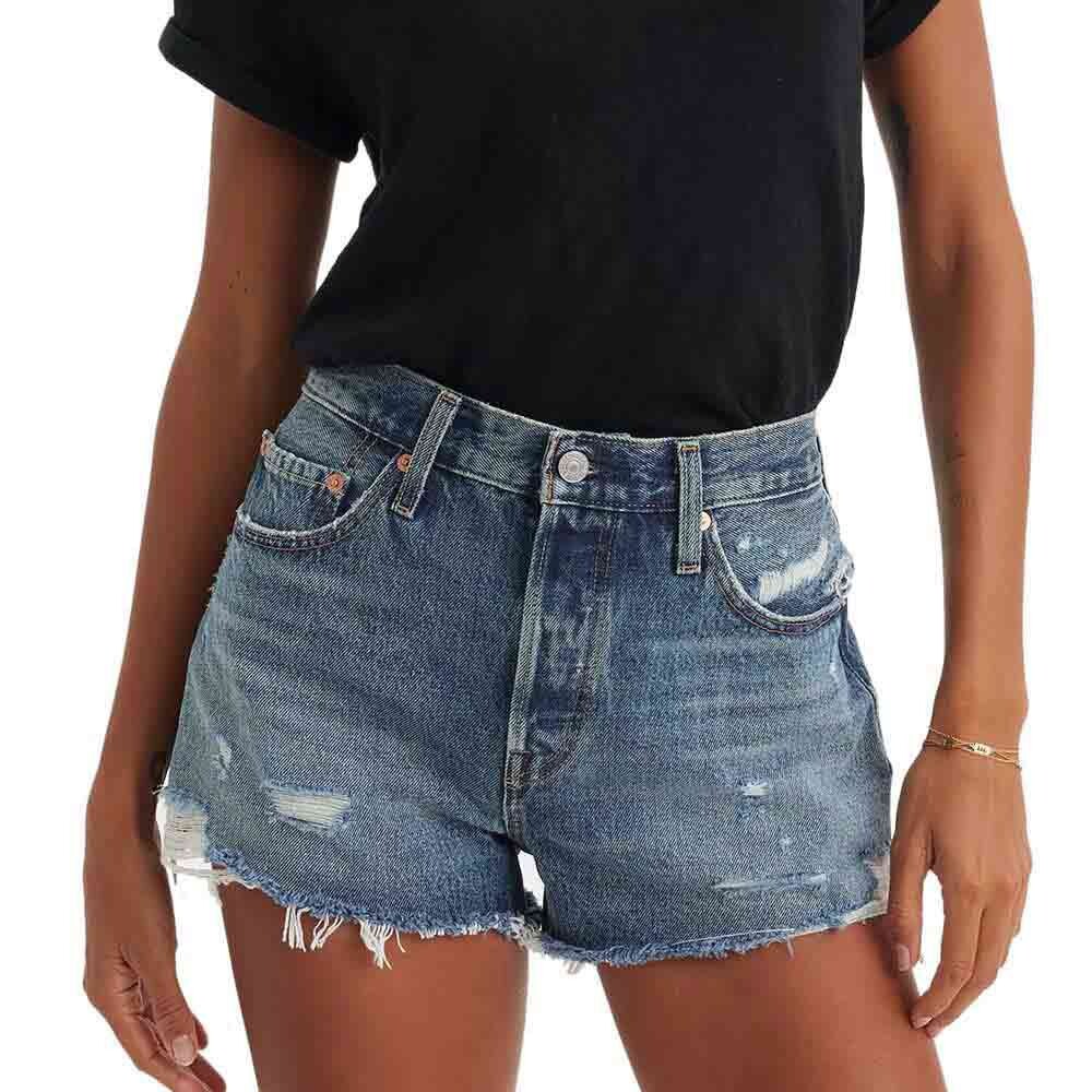 

Шорты Levi's 501 Original Regular Waist Denim, синий