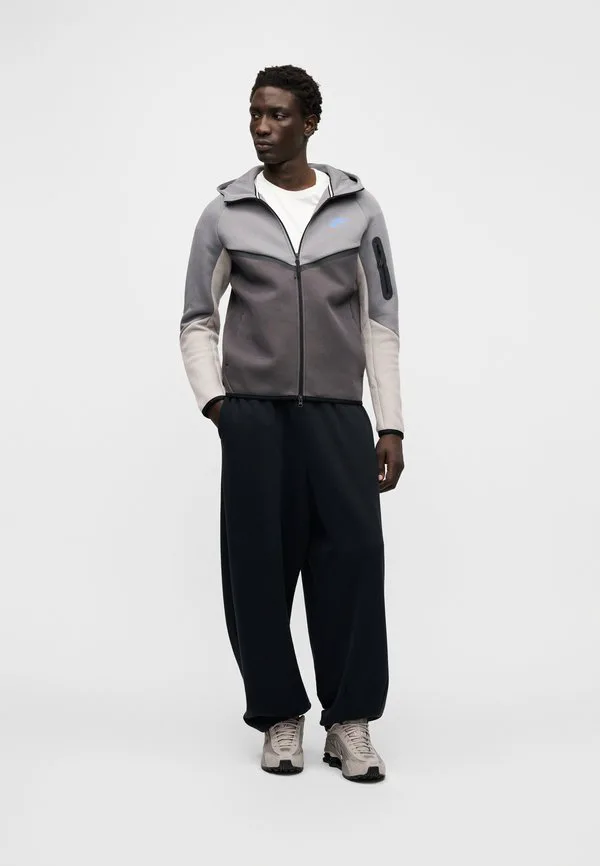 Флисовая куртка Nike Sportswear, Pencil Point/Medium Ash/College Grey/Sapphire — фото 3