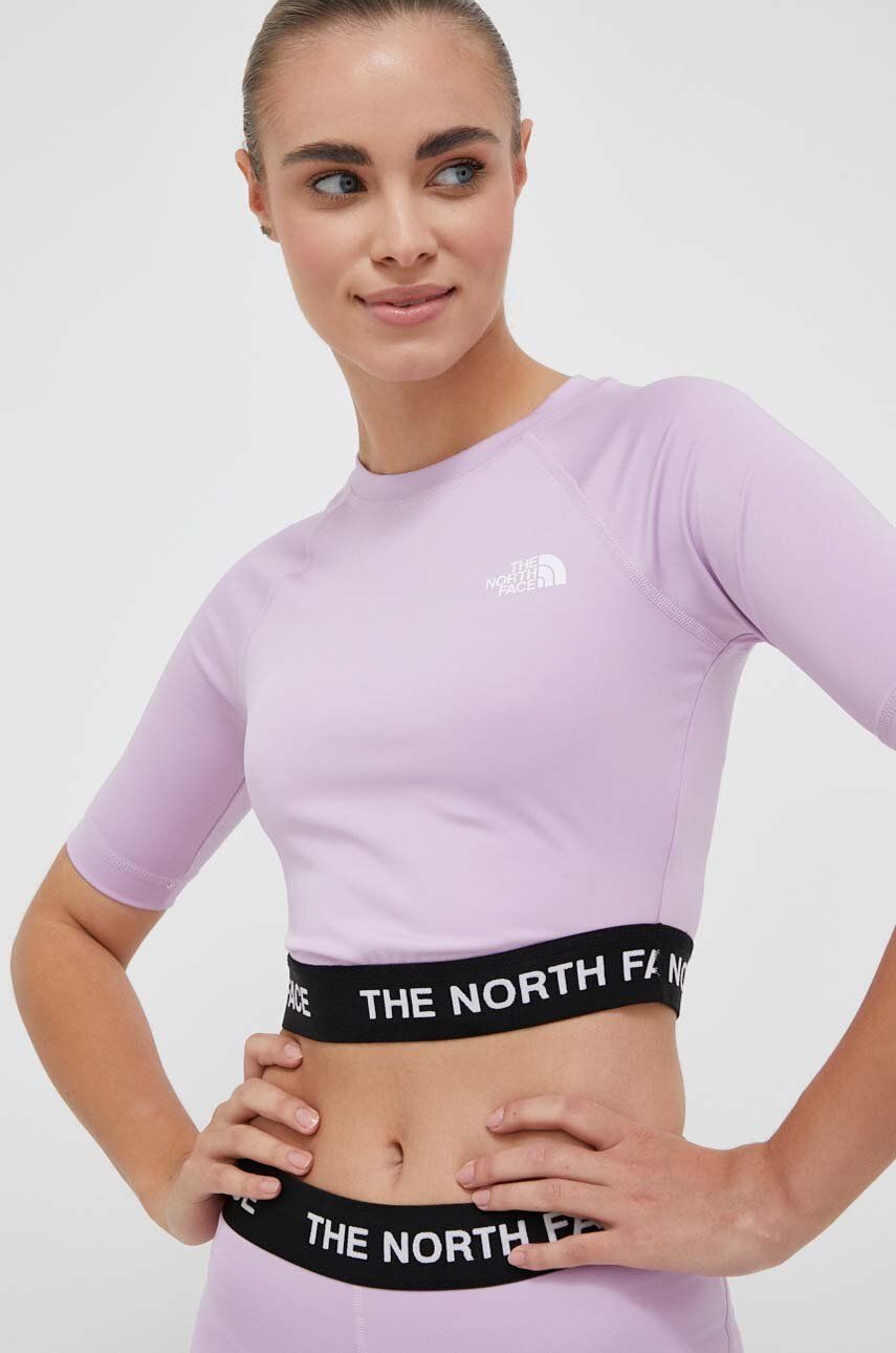 

Тренировочная футболка The North Face, фиолетовый