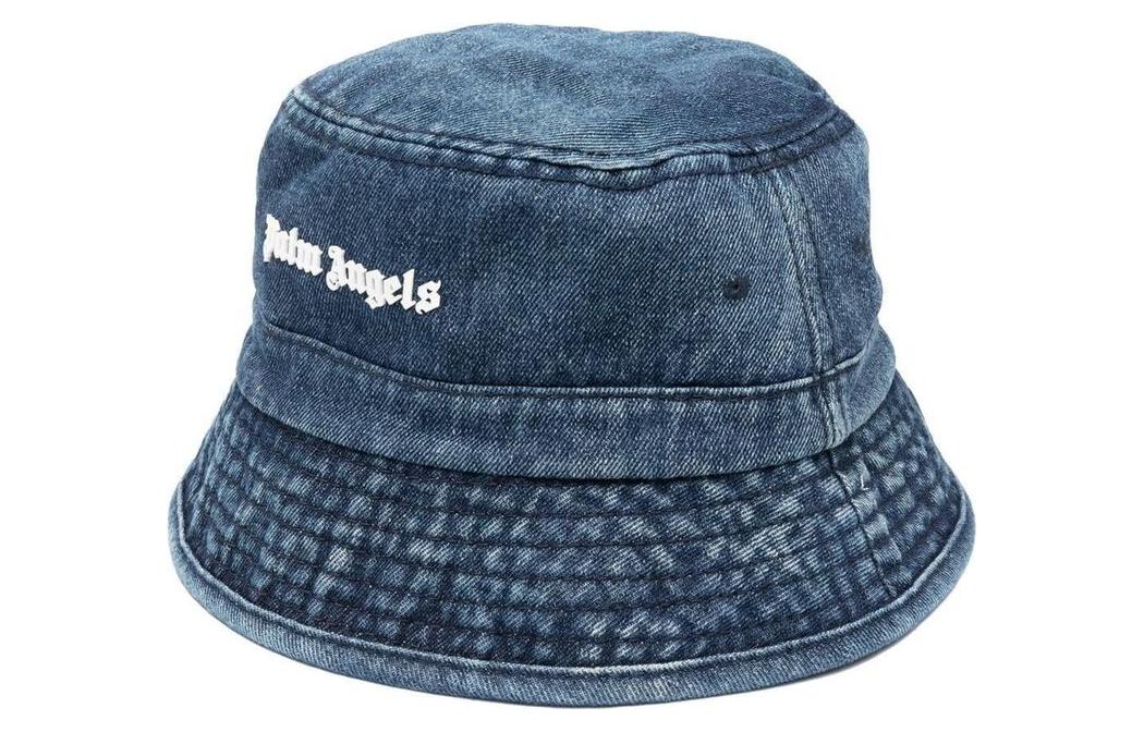 

Женская хлопковая панама PALM ANGELS, синий