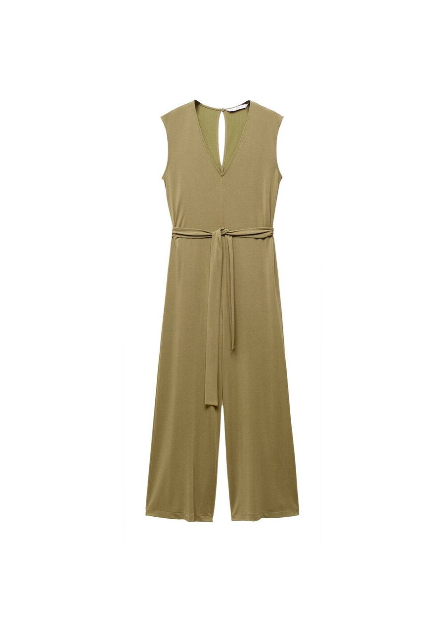 

Комбинезон MANGO Jumpsuit Cupi, хаки