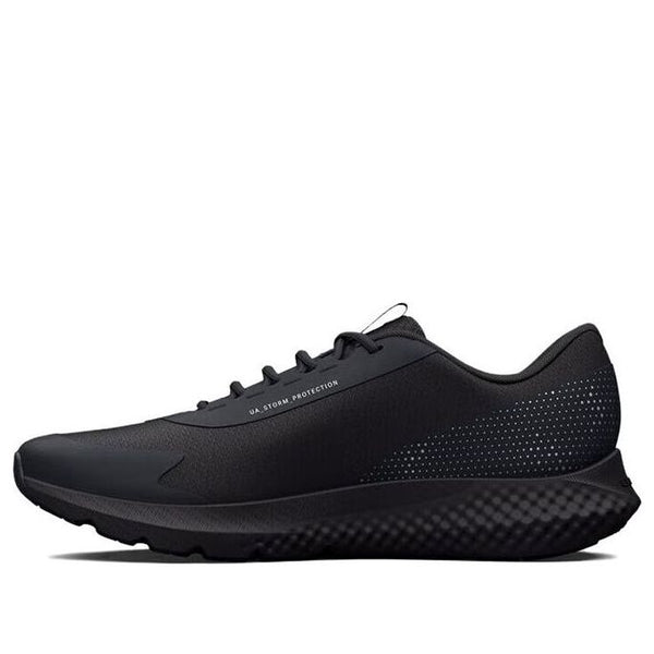 

Кроссовки charged rogue 3 storm 'triple black' Under Armour, черный