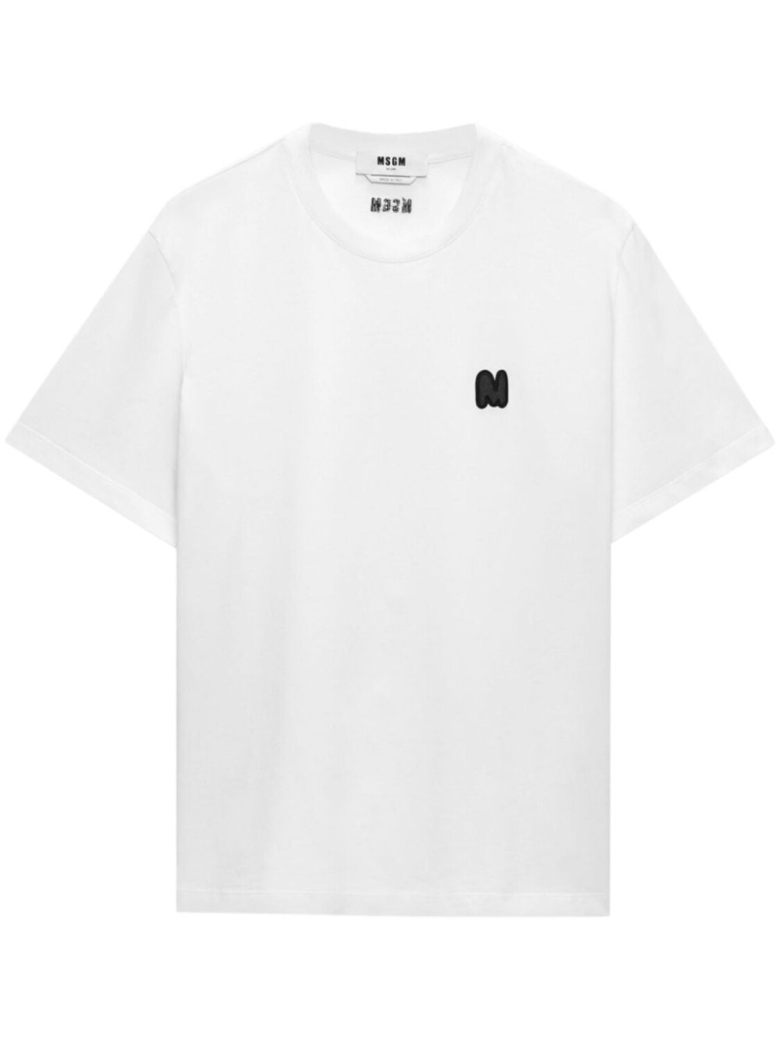 

MSGM футболка с логотипом, белый