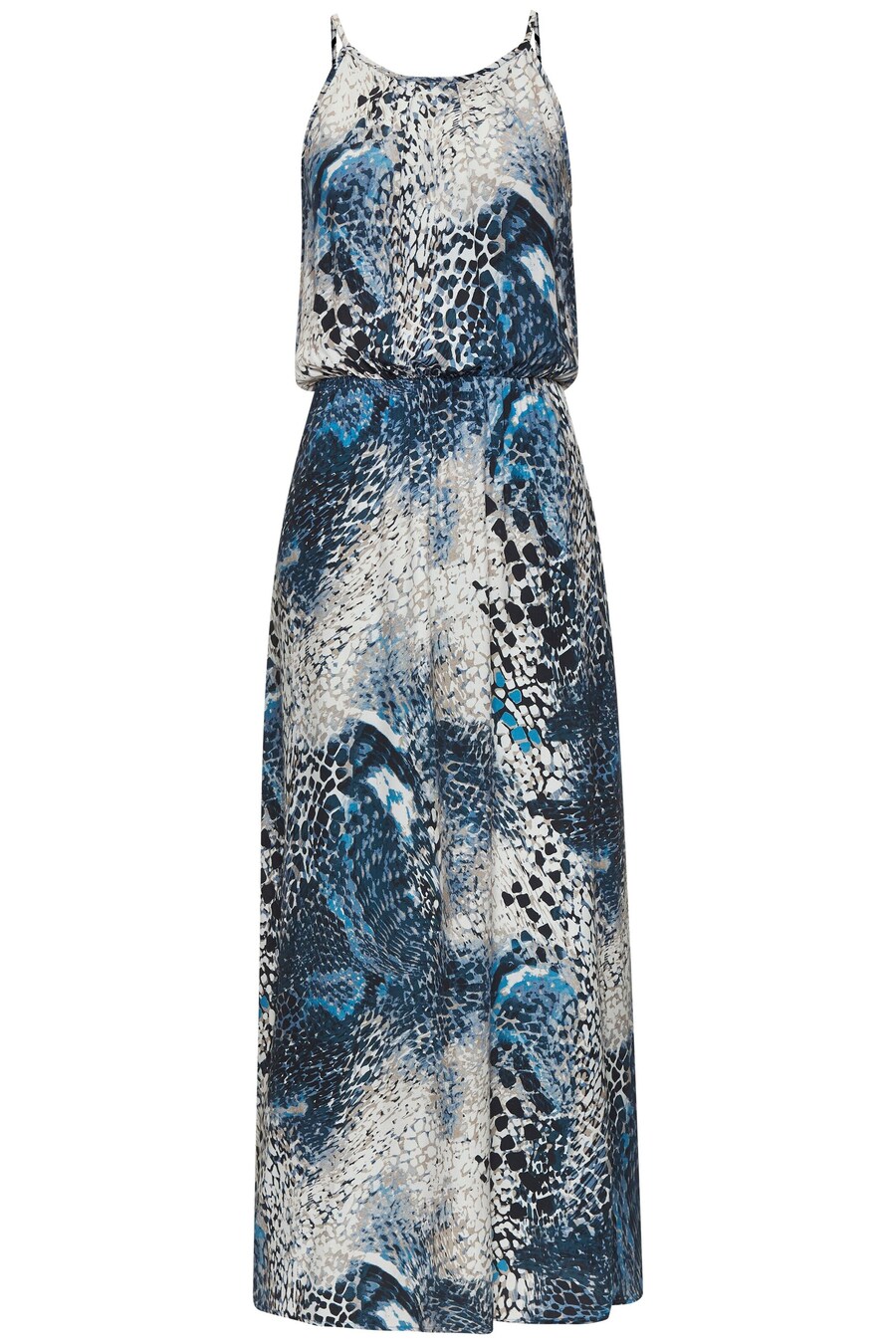 

Макси платье LASCANA, Blue/marine blue