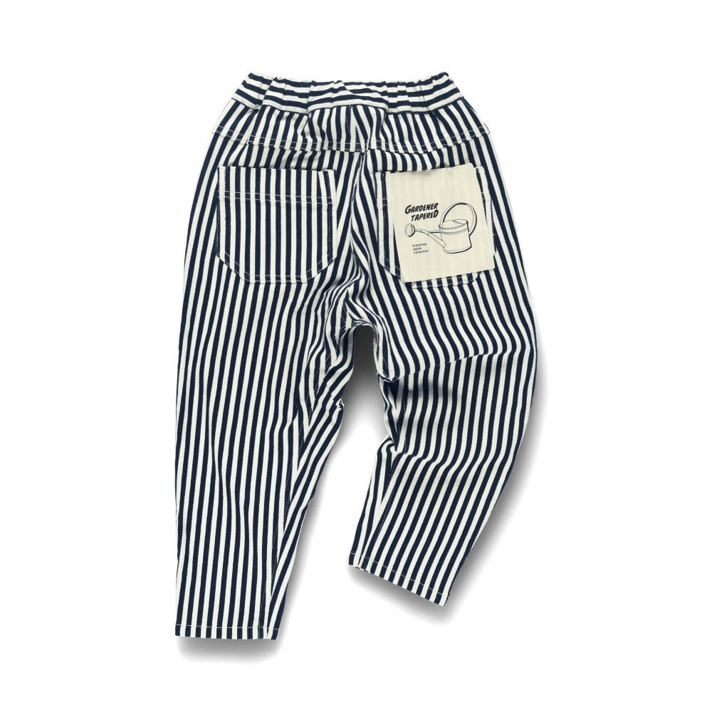 Зауженные брюки из саржи для садовника Branshes, Passing shower (navy blue) — фото 2