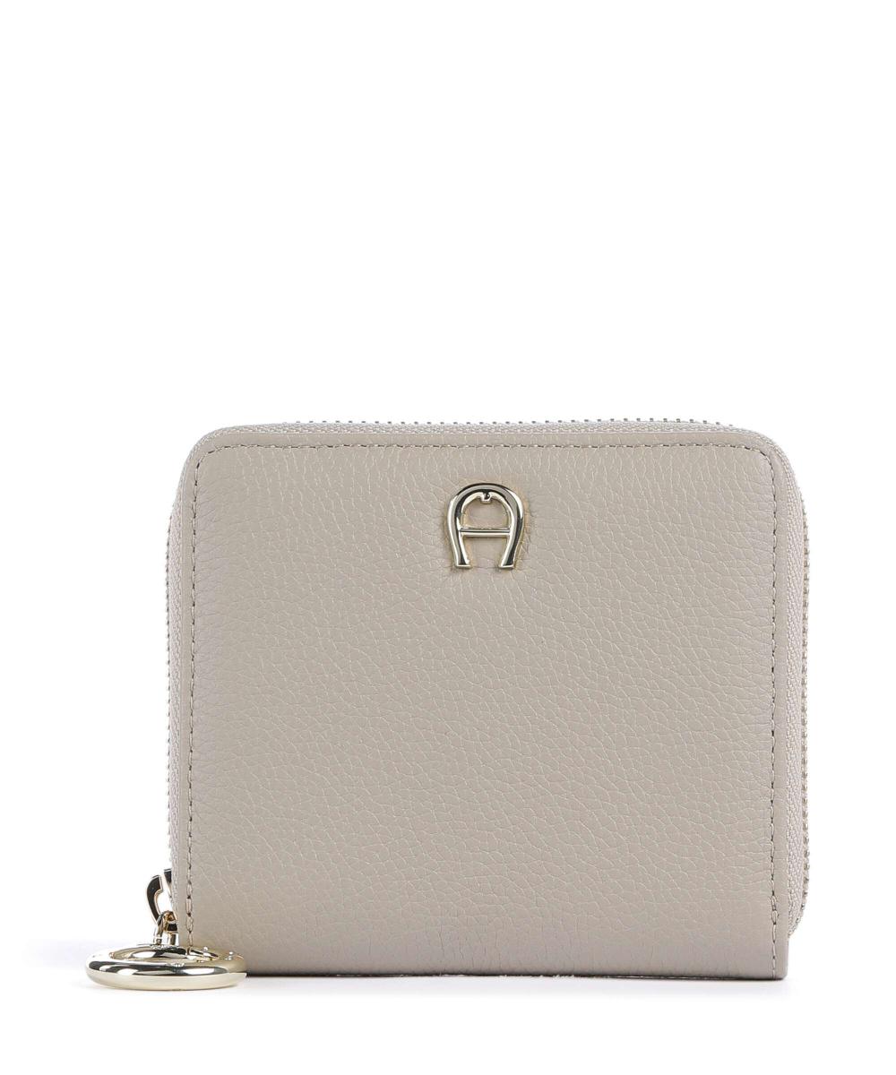 

Кошелек Zita из зернистой яловой кожи Aigner, бежевый