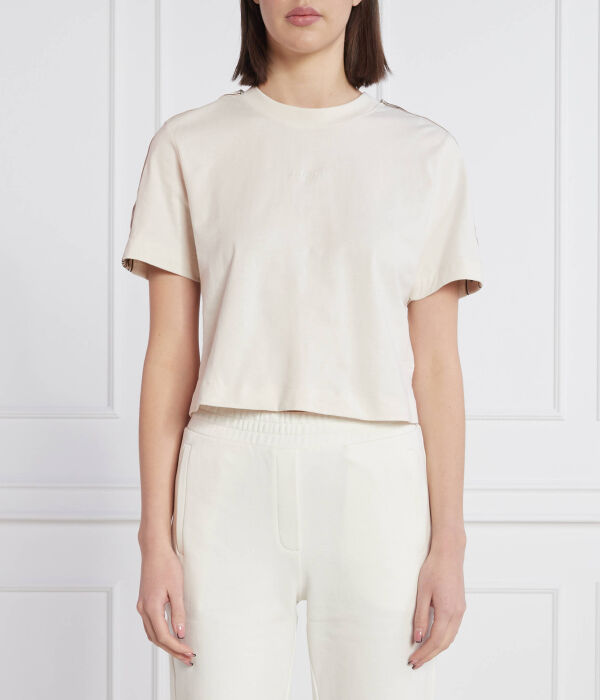 

Футболка Бритни Cropped fit Guess Active, желтый