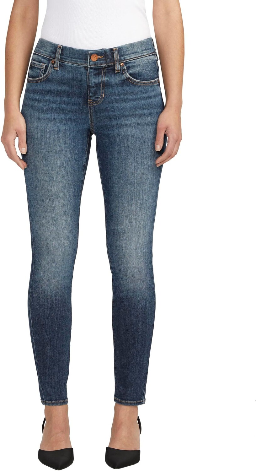 

Джинсы Maya Mid-Rise Skinny Leg Jeans Jag Jeans, цвет Night Flight Blue