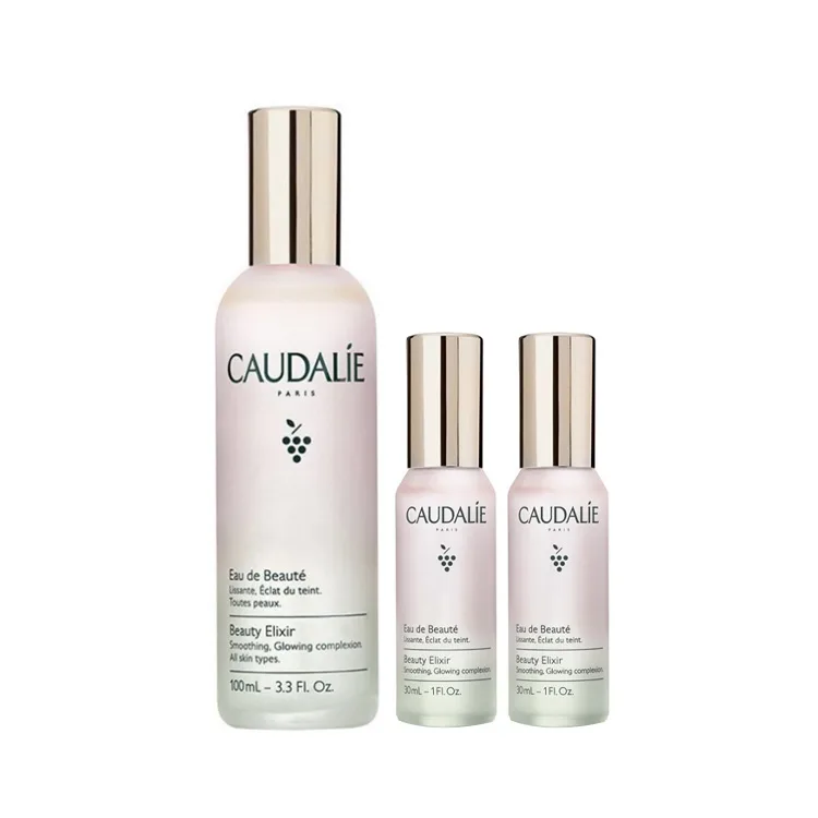 CAUDALIE Спрей-сыворотка для лица OUTILI Queen Water Grape увлажняющий, освежающий, тонизирующий, 100 мл, Three-Piece Set: Classic Queen Eau De Parfum 100ml+Classic Queen Eau De Parfum 30ml*2