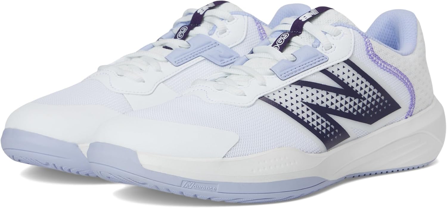 

Мужские теннисные кроссовки New Balance 696 V4 для хард-корта, белый/серый