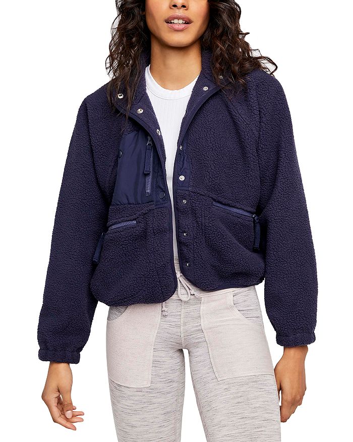 

Free People Куртка Hit The Slopes из флиса Free People, синий