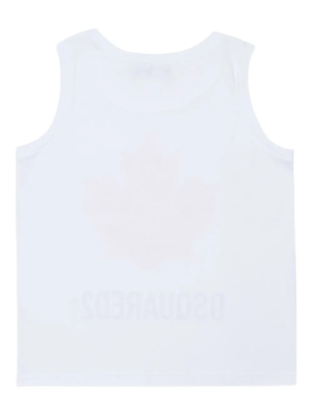 Футболка с графичным принтом Dsquared2 Kids, белый — фото 2