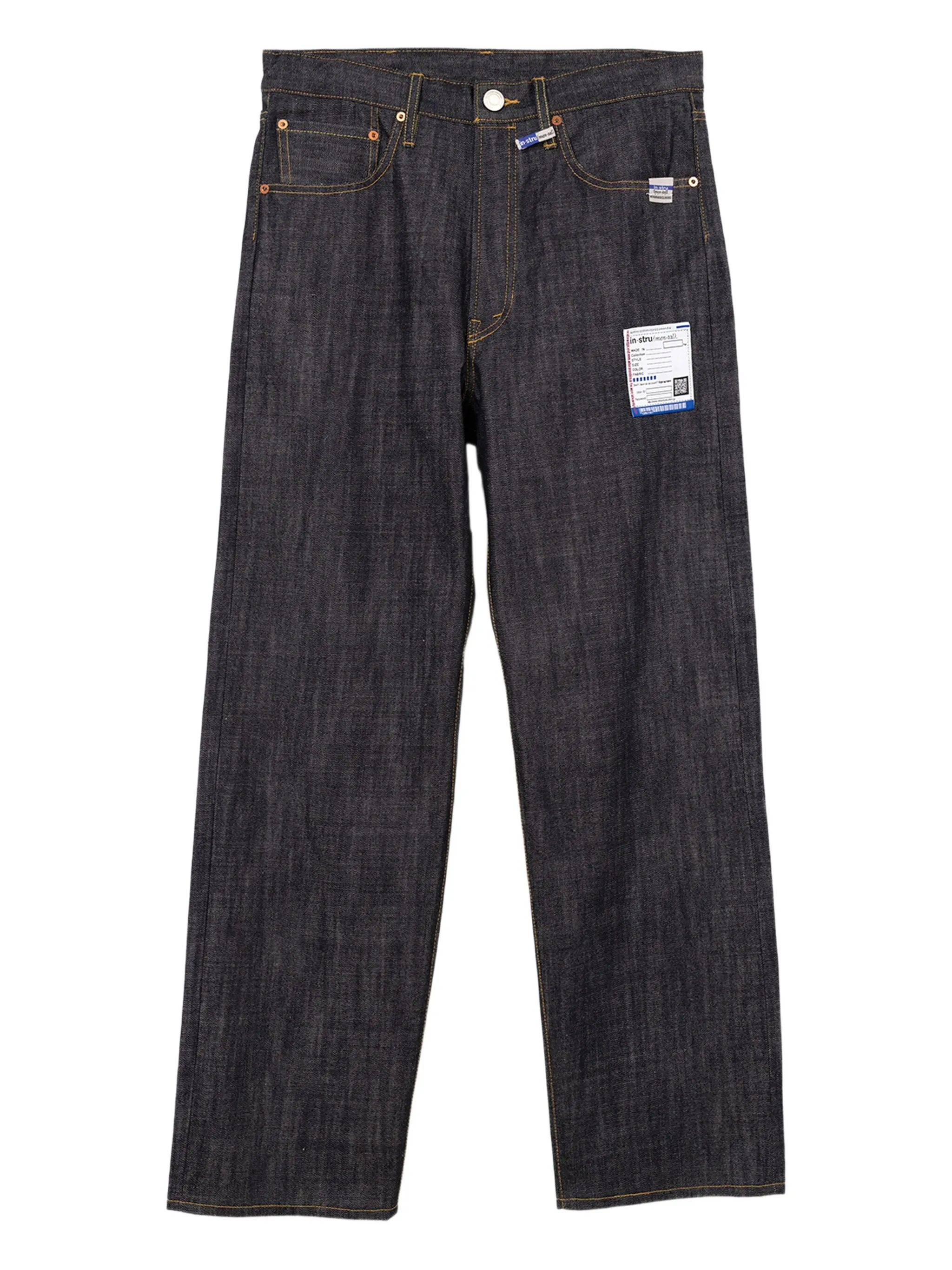 

Прямые джинсы Selvedge In･Stru(Men-Tal)., синий