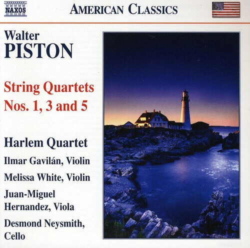 

CD диск Piston / Harlem Quartet: String Quartets Nos 1 3 & 5