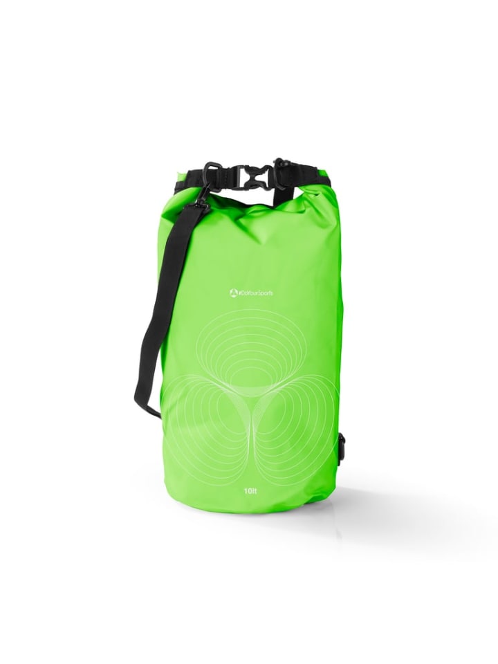 

Водонепроницаемая сумка из ПВХ для кемпинга и водных видов спорта - 10 л - зеленая #DoYourSports