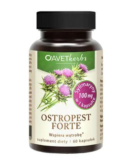 

Avet Pharma Herbs Ostropest Forte капсулы для поддержки печени, 60 шт.