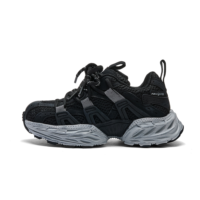 

Низкие кроссовки Anti Kick Cushioning для детей NAVIGARE, черный