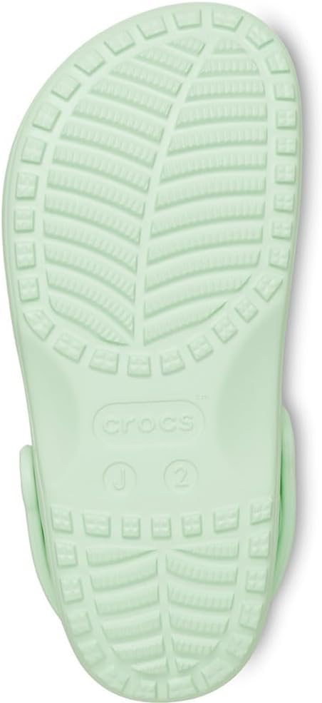 Детские кроксы Crocs с классическим цветочным дизайном, Jade Tint — фото 2